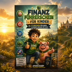 Finanzführerschein für Kinder | Softcover A4 | Geld verstehen und sparen lernen | Workbook mit Lian und SparChamp, 8–12 Jahre