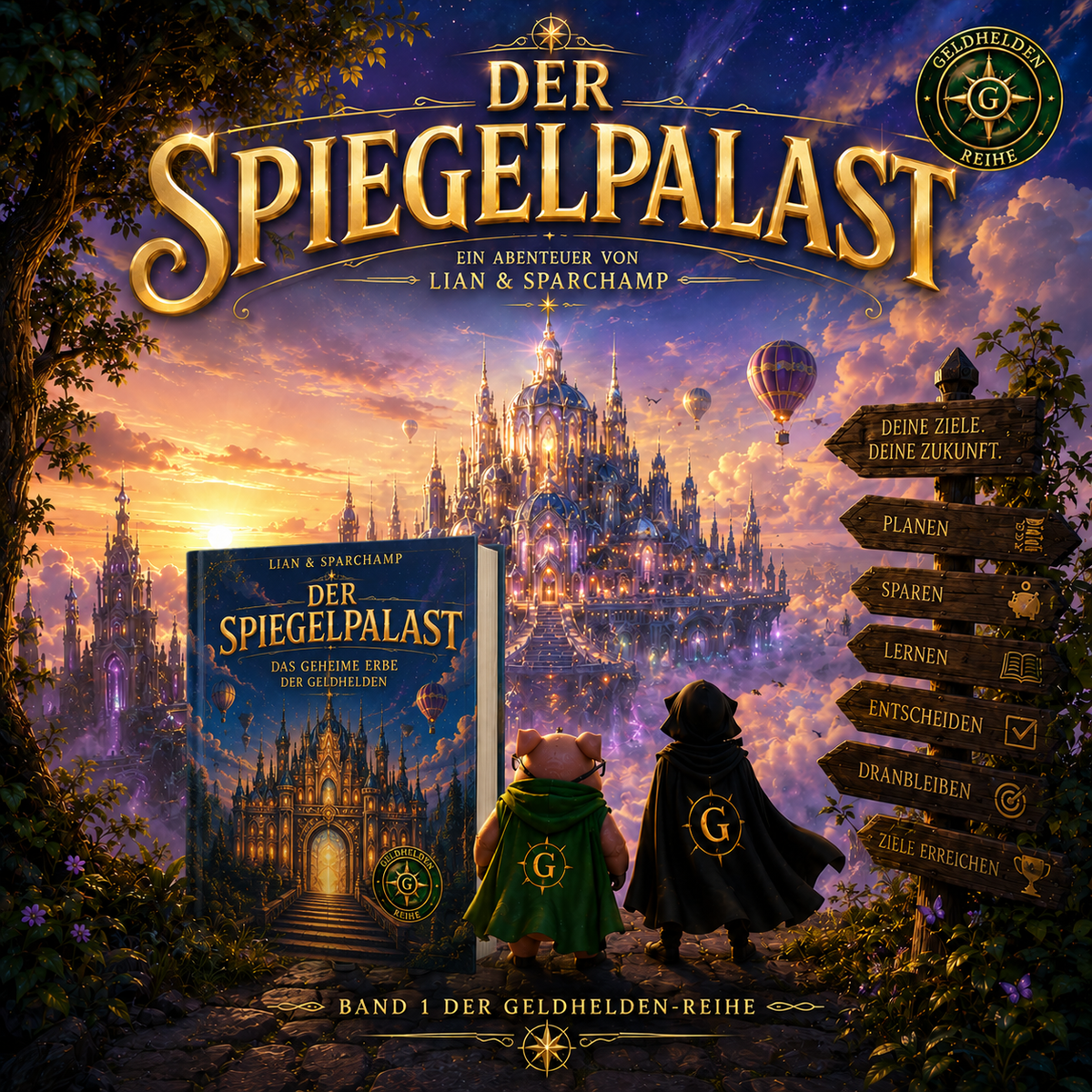 Der Spiegelpalast – Geldhelden-Reihe, Band 1