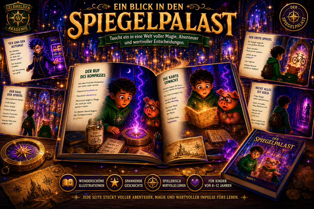 Der Spiegelpalast – Geldhelden-Reihe, Band 1
