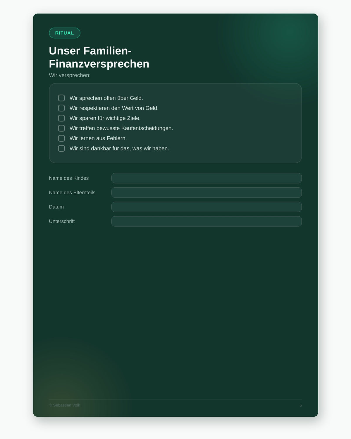 Finanzführerschein für Kinder | Softcover A4 | Geld verstehen und sparen lernen | Workbook mit Lian und SparChamp, 8–12 Jahre