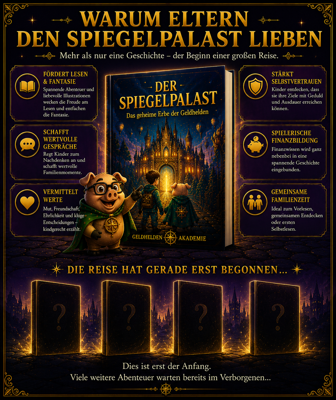 Der Spiegelpalast – Geldhelden-Reihe, Band 1