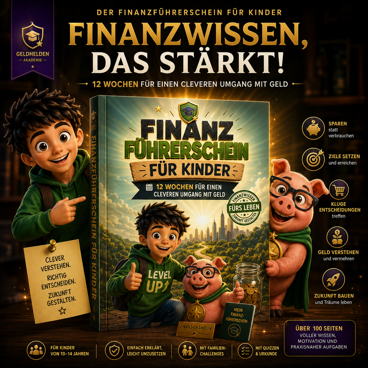 Finanzführerschein für Kinder – Hardcover (Print)