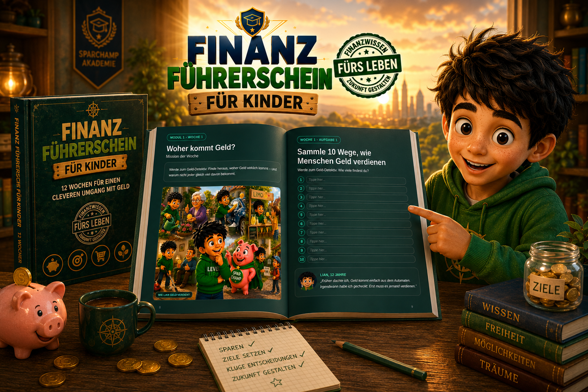 Finanzführerschein für Kinder – Hardcover (Print)